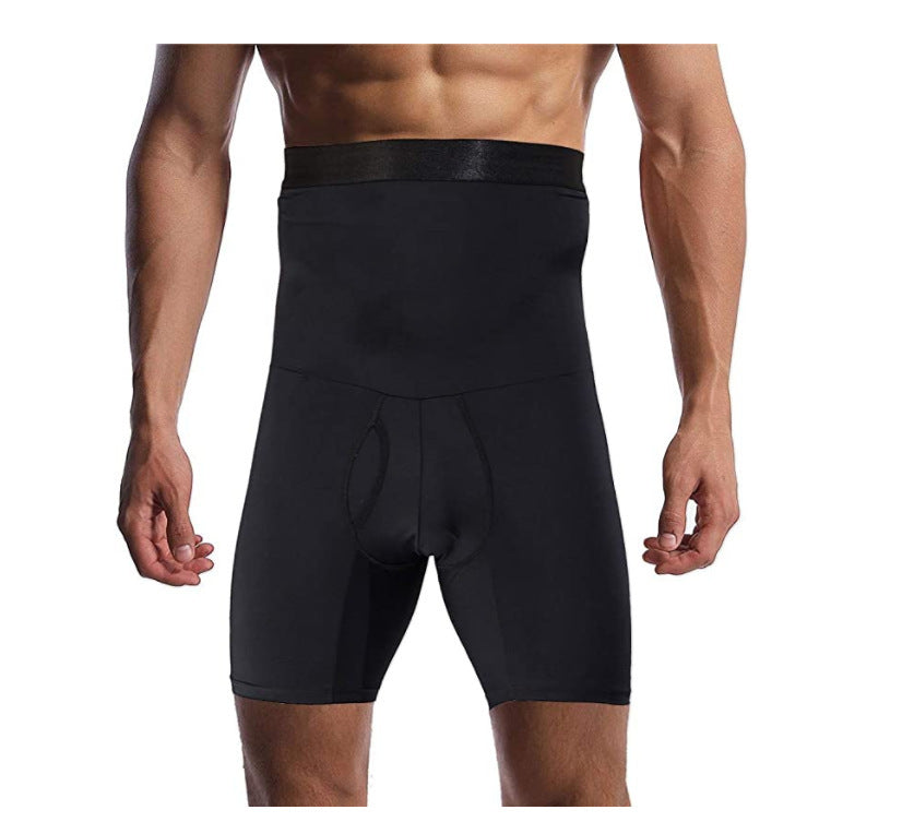 SculptFit™ – Hoge Taille Corrigerende Shapewear Short voor Mannen met Anti-Slip Comfort