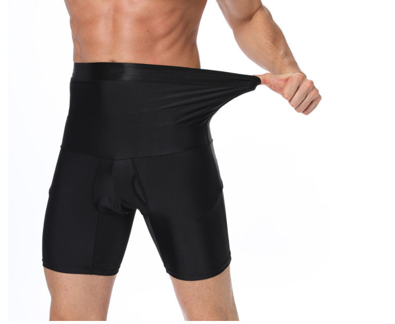 SculptFit™ – Hoge Taille Corrigerende Shapewear Short voor Mannen met Anti-Slip Comfort